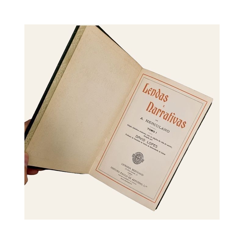 Lendas e Narrativas (Tomo 1)
