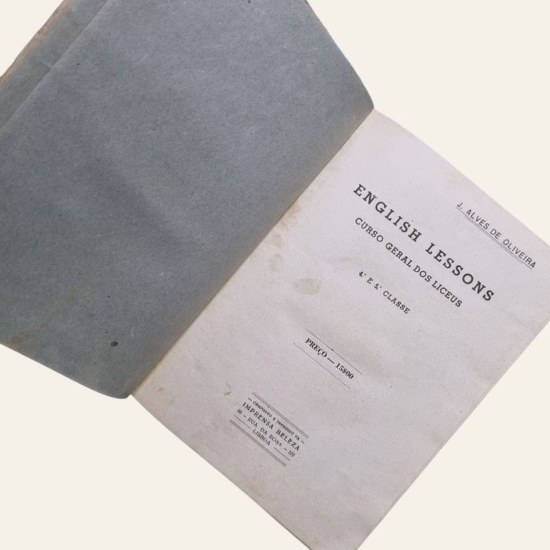 English Lessons - Curso Geral dos Liceus 4a e 5a Classe
