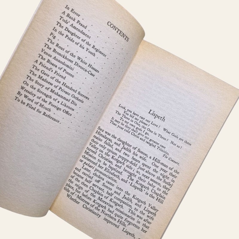 Plain Tales From The Hills