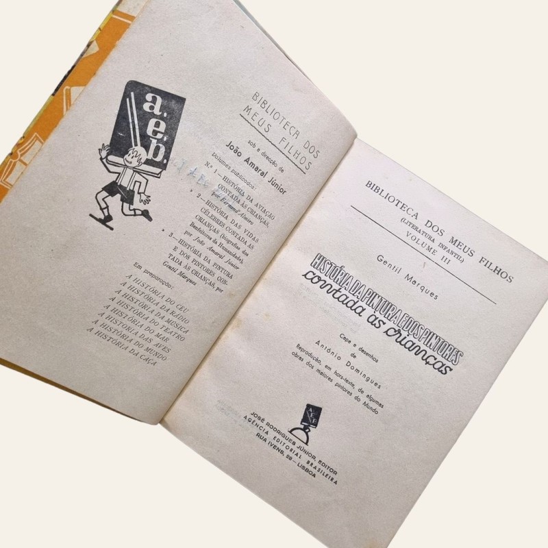 História da Pintura e dos Pintores Contada às Crianças