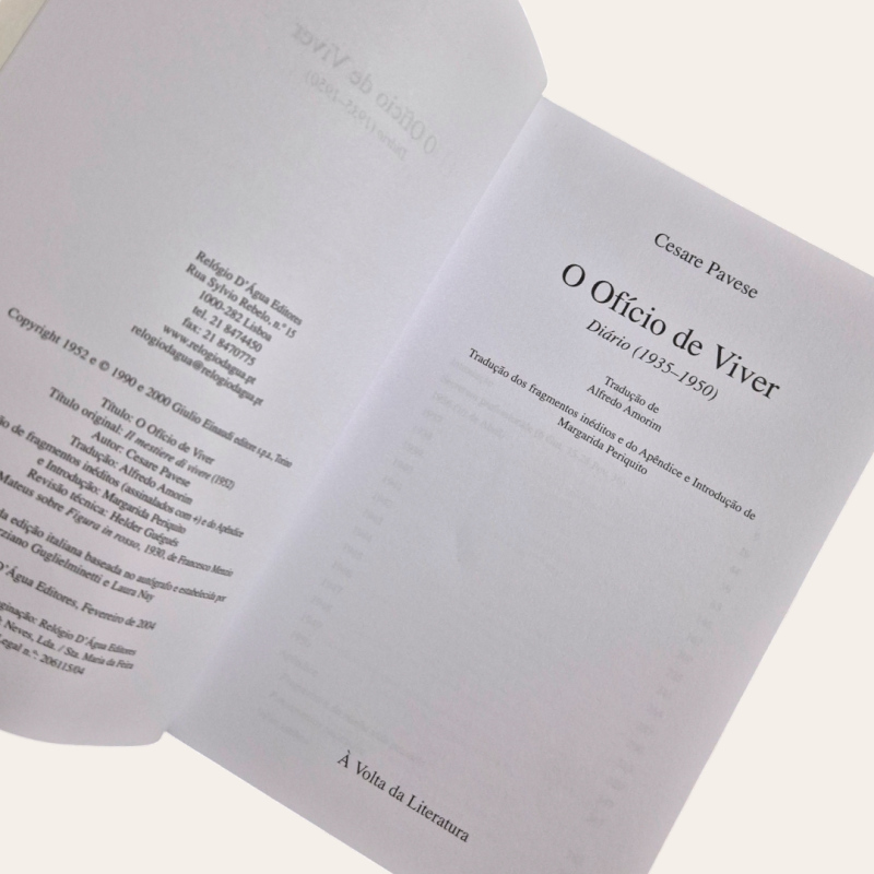 O Ofício de Viver
