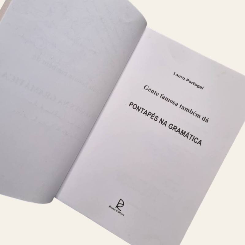 Gente Famosa Também Dá Pontapés na Gramática